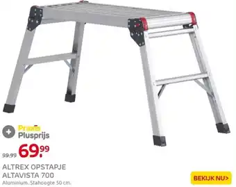 Praxis Altrex opstapje altavista 700 aanbieding