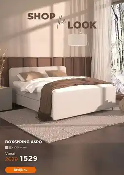 TotaalBED Boxspring Aspo aanbieding