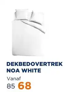 TotaalBED Dekbedovertrek Noa White | aanbieding