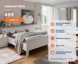 TotaalBED Bed Ibiza aanbieding