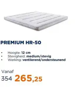 TotaalBED Topmatras Premium | HR-50 | 70x200 aanbieding