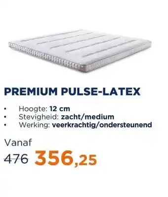 TotaalBED Topmatras Premium | Pulse-latex | 70x200 aanbieding