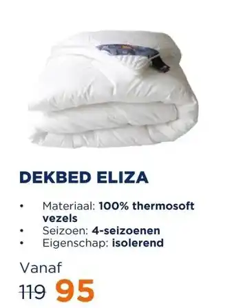 TotaalBED Dekbed Eliza 100% thermosoft 4-seizoenen | 140x220 aanbieding