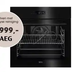 Superkeukens Oven met Pyrolyse reiniging aanbieding