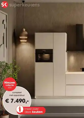 Superkeukens Superkeuken compleet met apparatuur aanbieding