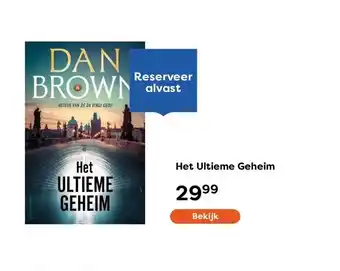 The Read Shop Het Ultieme Geheim aanbieding