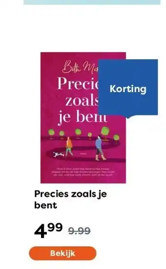 The Read Shop Precies zoals je bent aanbieding