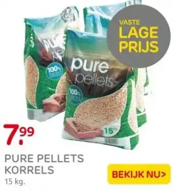 Praxis Pure pellets korrels aanbieding