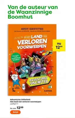 The Read Shop Adventures Unlimited: Het land van verloren voorwerpen aanbieding