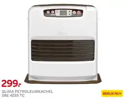 Praxis Qlima petroleumkachel SRE 4035 TC aanbieding