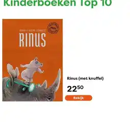 The Read Shop Rinus (met knuffel) aanbieding