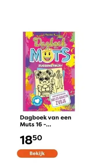 The Read Shop Dagboek van een Muts 16 - Zussenstrijd! aanbieding