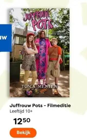 The Read Shop Juffrouw Pots  Filmeditie aanbieding