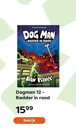 The Read Shop Dogman 12 - Redder in rood aanbieding