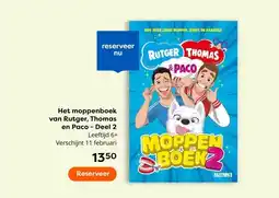 The Read Shop Het moppenboek van Rutger, Thomas en Paco  Deel 2 aanbieding