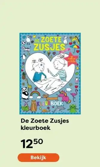 The Read Shop De Zoete Zusjes kleurboek aanbieding