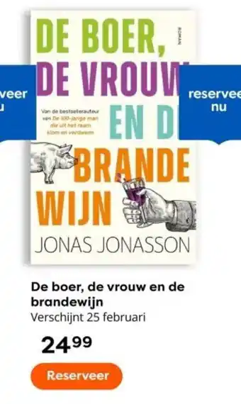 The Read Shop De boer, de vrouw en de brandewijn aanbieding