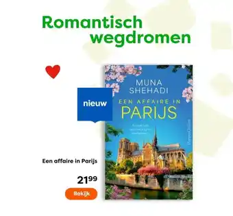 The Read Shop Een affaire in Parijs aanbieding