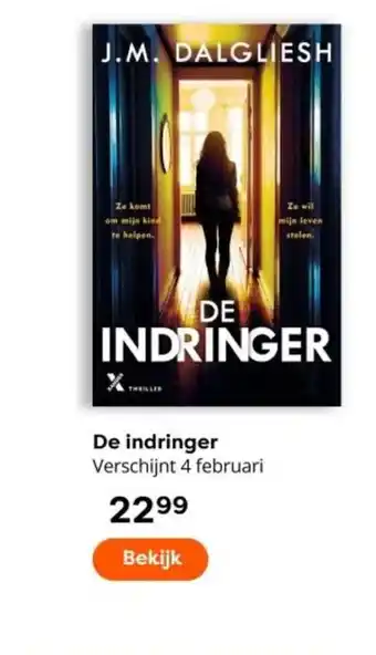 The Read Shop De indringer aanbieding