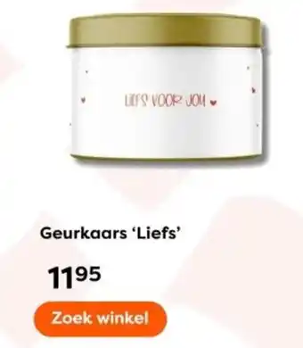 The Read Shop Geurkaars Liefs aanbieding