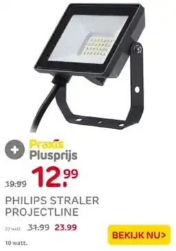 Praxis Philips straler projectline aanbieding