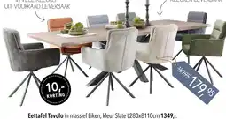 Pronto wonen Eettafel Tavolo aanbieding