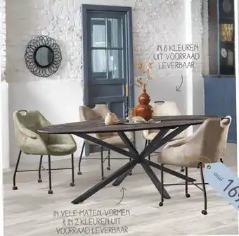 Pronto wonen Eettafel Piastra aanbieding