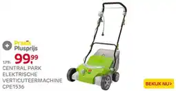 Praxis Central park elektrische verticuteermachine CPE1536 aanbieding