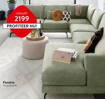 Profijt Meubel Flandria Hoekbank aanbieding