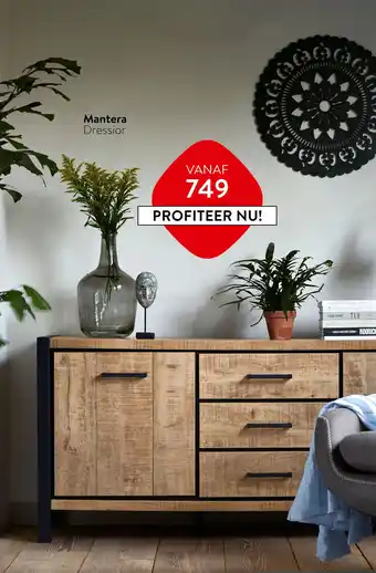 Profijt Meubel Mantera Dressior aanbieding