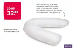 Prenatal Prénatal basis voedingskussen aanbieding