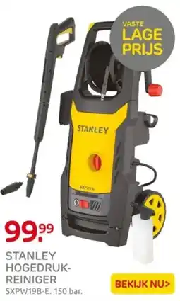 Praxis Stanley hogedrukreiniger aanbieding