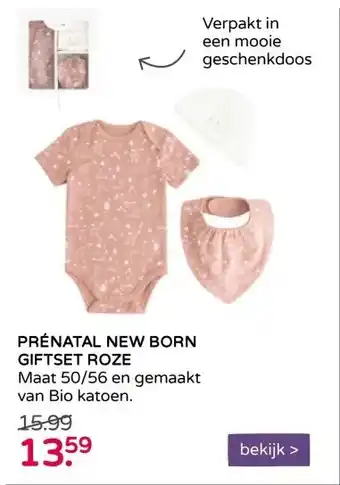 Prenatal Prénatal new born giftset aanbieding