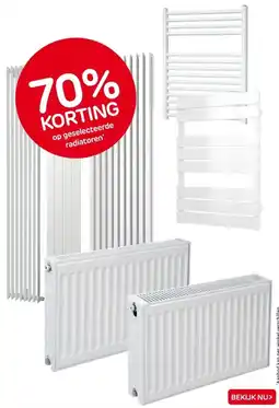 Praxis Op geselecteerde radiatoren aanbieding