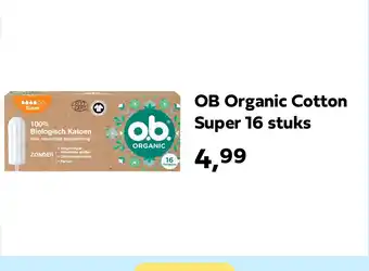 Plein.nl OB Organic Cotton Super 16 stuks aanbieding