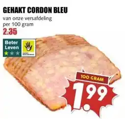 MCD Supermarkt GEHAKT CORDON BLEU aanbieding