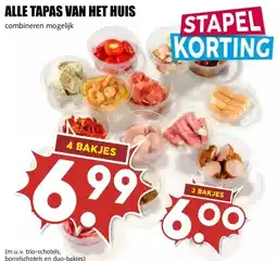 MCD Supermarkt ALLE TAPAS VAN HET HUIS aanbieding