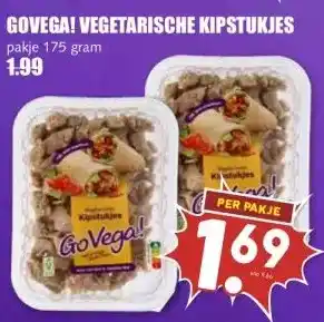 MCD Supermarkt GOVEGA! VEGETARISCHE KIPSTUKJES aanbieding