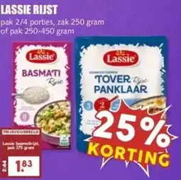 MCD Supermarkt LASSIE RIJST aanbieding