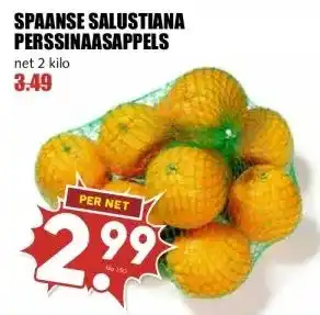 MCD Supermarkt SPAANSE SALUSTIANA PERSSINAASAPPELS aanbieding