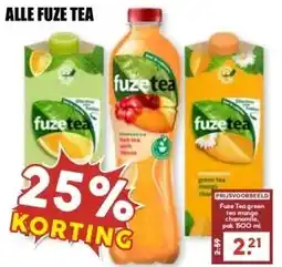 MCD Supermarkt ALLE FUZE TEA aanbieding