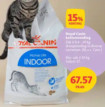 Maxi Zoo Royal Canin kattenvoeding aanbieding