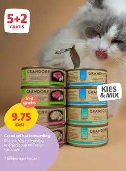 Maxi Zoo Grandorf kattenvoeding aanbieding