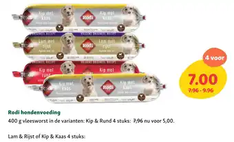 Maxi Zoo Rodi hondenvoeding aanbieding