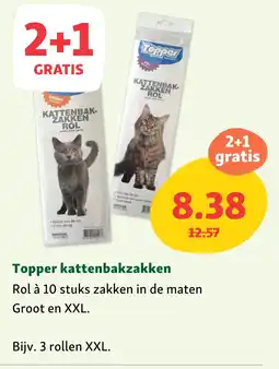 Maxi Zoo Topper kattenbakzakken aanbieding