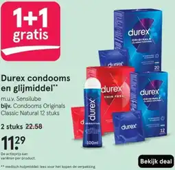 Etos Durex condooms en glijmiddel aanbieding