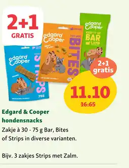 Maxi Zoo Edgard & Cooper hondensnacks aanbieding