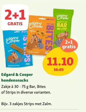 Maxi Zoo Edgard & Cooper hondensnacks aanbieding