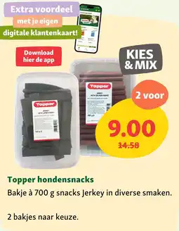 Maxi Zoo Topper hondensnacks aanbieding