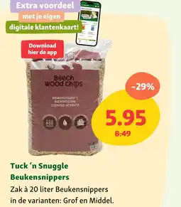 Maxi Zoo Tuck 'n Snuggle Beukensnippers aanbieding